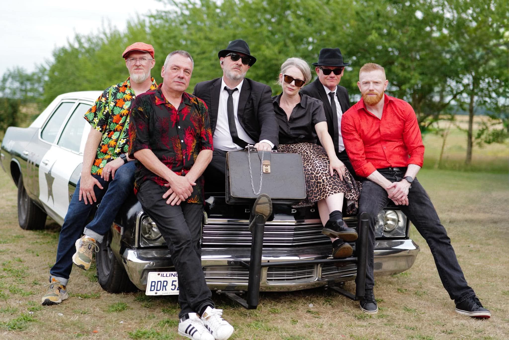 Bedford-based six-piece live band with the Bluesmobile